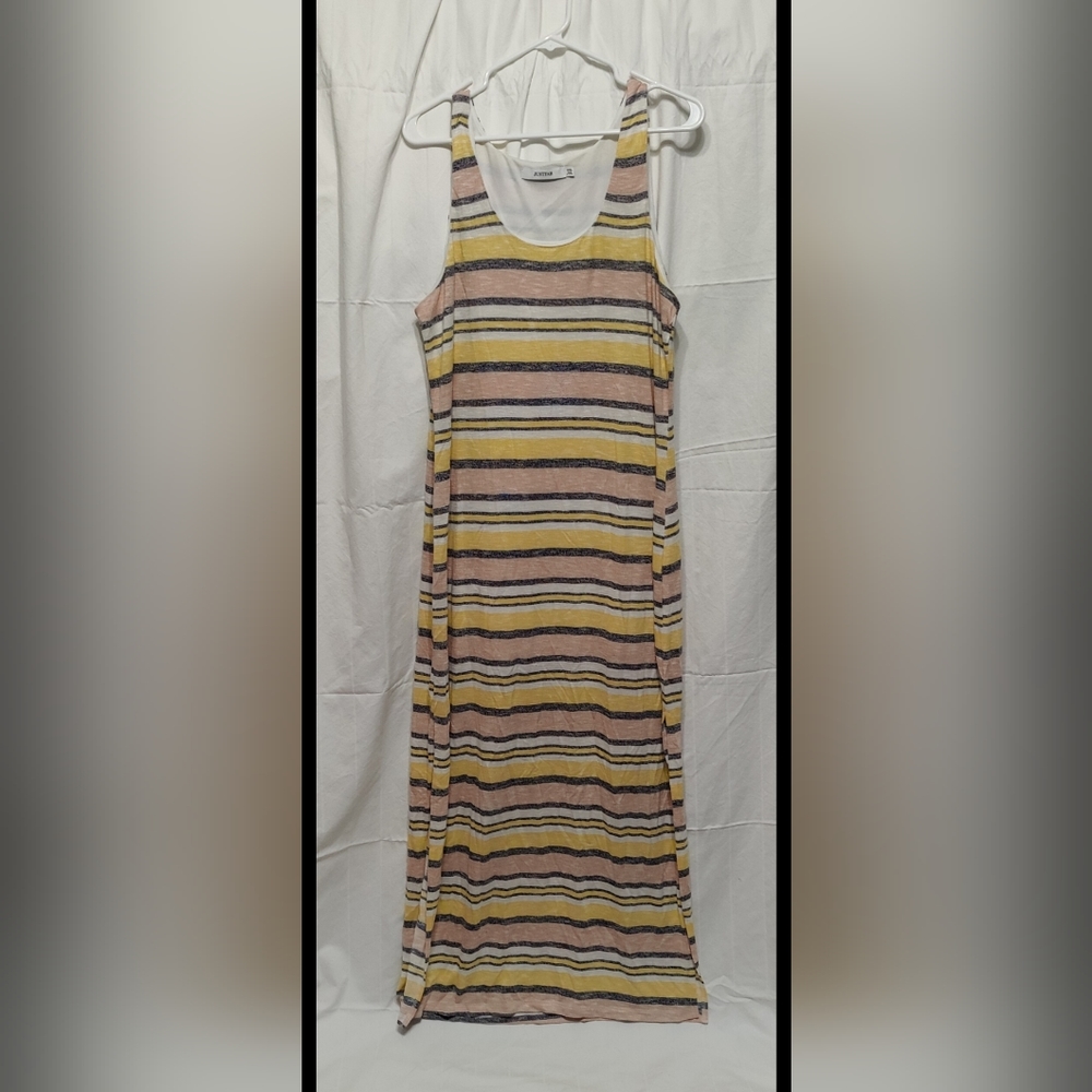 Any Item $10- Send an Offer (Purses Excluded)- Striped maxi tank dress